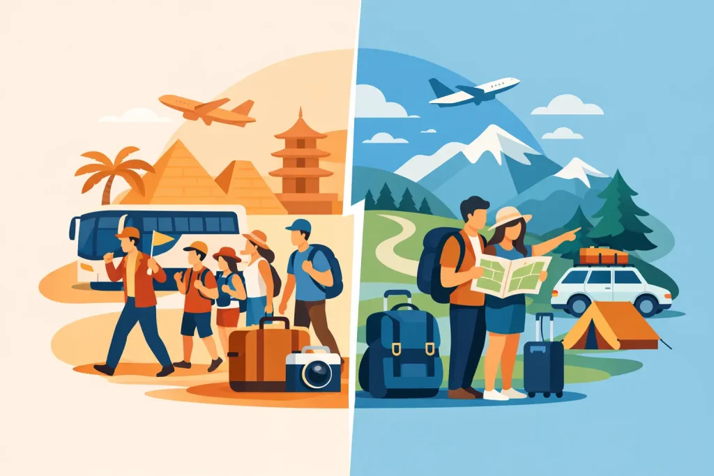 Package Tour or Self Planned Trip?