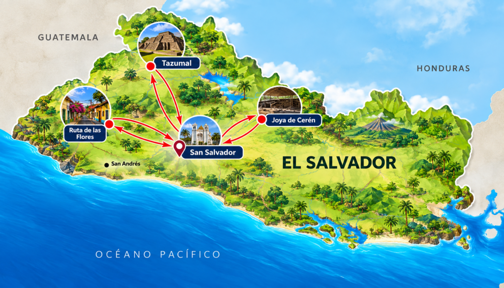 Taste of El salvador 4 Days / 3 nights