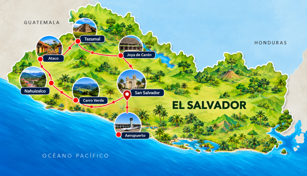 Discover El Salvador on 6 days