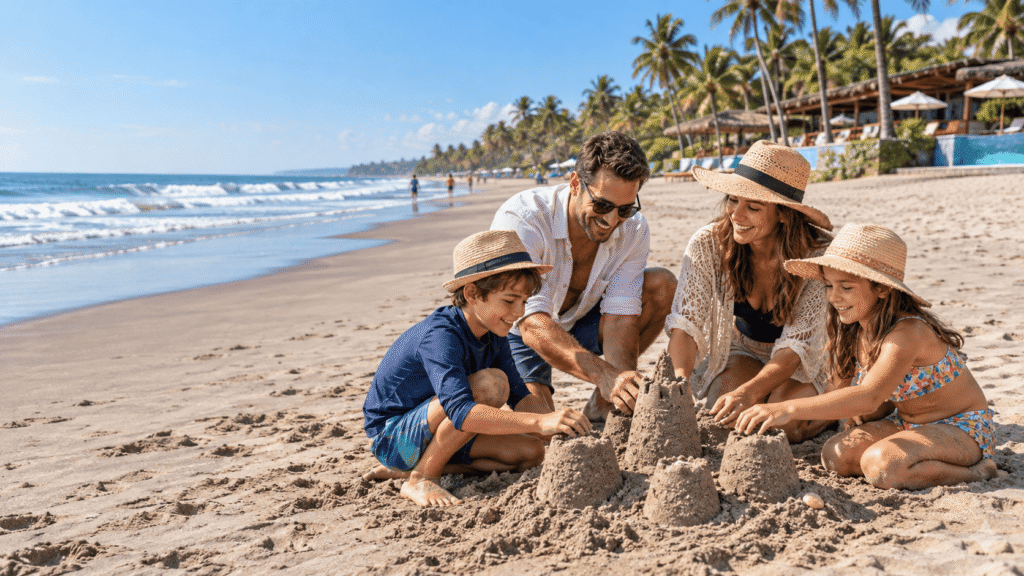 Family at Costa del sol Tour El Salvador